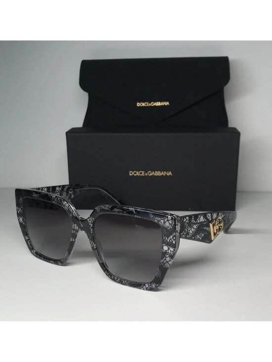 New Authentic Dolce & Gabbana Women\'s iconic DG Crossed luxury Sunglasses main image 6